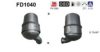 PEUGE 173842 Soot/Particulate Filter, exhaust system